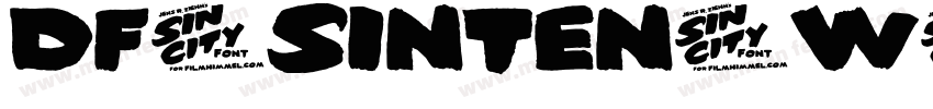 DF-SinTen-W5字体转换