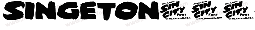 Singeton字体转换