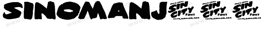 sinomanj字体转换