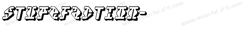 Stupefaction字体转换