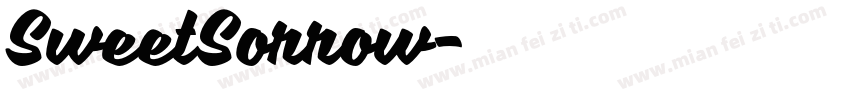 SweetSorrow字体转换