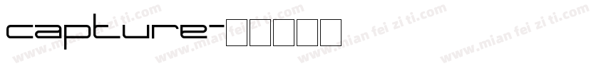 capture字体转换