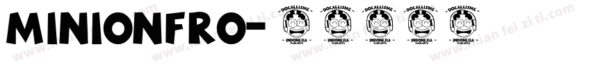 MinionFro字体转换