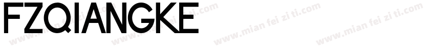 FZQiangKe字体转换