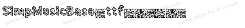 SimpMusicBase.ttf字体转换