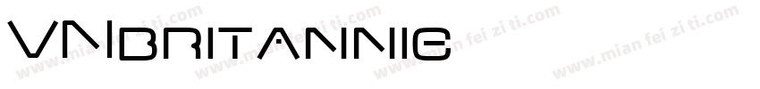 VNbritannic字体转换