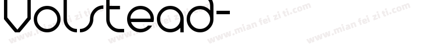 Volstead字体转换