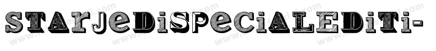 StarJedispecialEditi字体转换