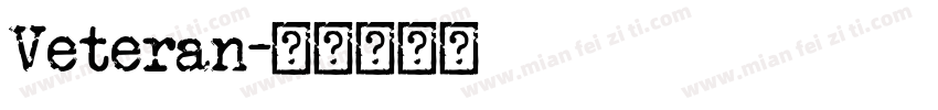 Veteran字体转换
