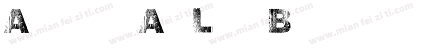 ArialAzLatBlack字体转换