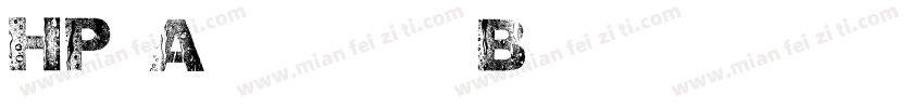 HP-Arial-Black字体转换