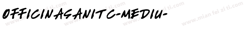 officinasanitc-mediu字体转换