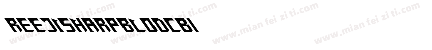 REEJI-Sharp-BlodCB1字体转换