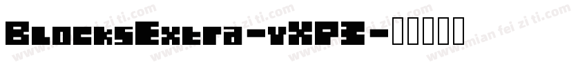 BlocksExtra-yXP3字体转换