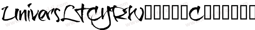 UniversLTCYRW05-57C字体转换
