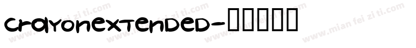 CrayonExtended字体转换