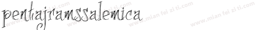 pentajramssalemica字体转换