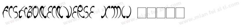 FishBoneInverse-XmLj字体转换
