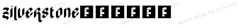 zilverstone字体转换