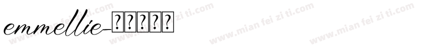 emmellie字体转换