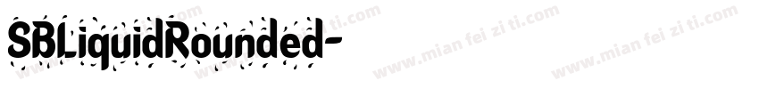SBLiquidRounded字体转换