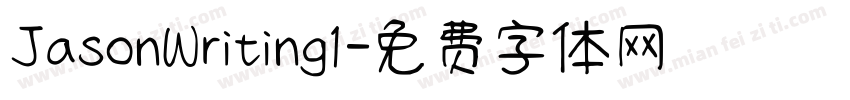 JasonWriting1字体转换