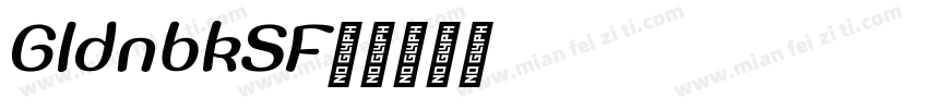 GoldenbookOSF字体转换