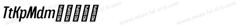 Tt-Kp-Medium字体转换