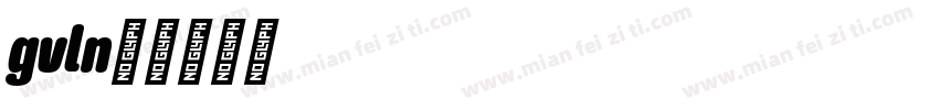 gaveliana字体转换