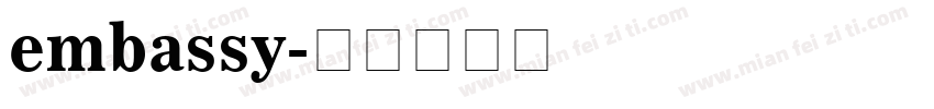 embassy字体转换