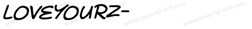 Loveyourz字体转换