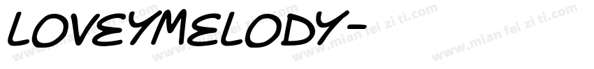 LoveyMelody字体转换