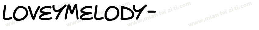 LoveyMelody字体转换