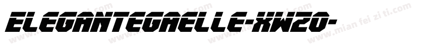 Elegantegaelle-xwZO字体转换
