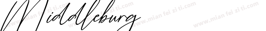 Middleburg字体转换