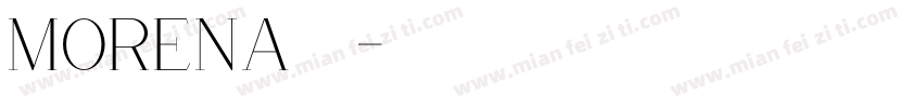 Morena字体字体转换