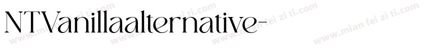 NTVanillaalternative字体转换
