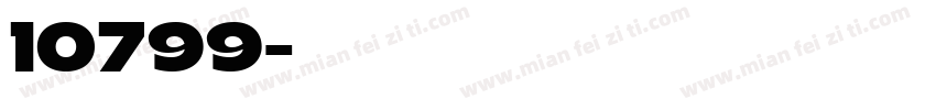 10799字体转换