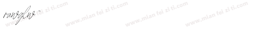 rawglw字体转换