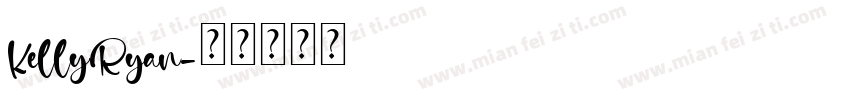 KellyRyan字体转换