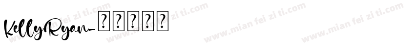 KellyRyan字体转换