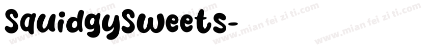 SquidgySweets字体转换