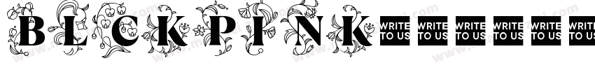 BLCKPINK字体转换