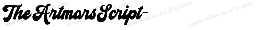 TheArtmarsScript字体转换