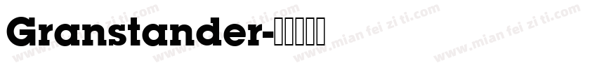 Granstander字体转换