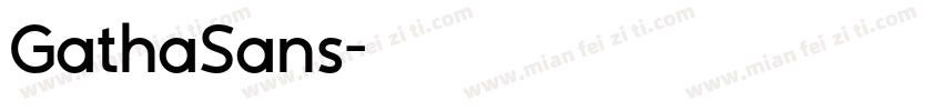 GathaSans字体转换