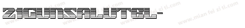 21GunSaluteL字体转换