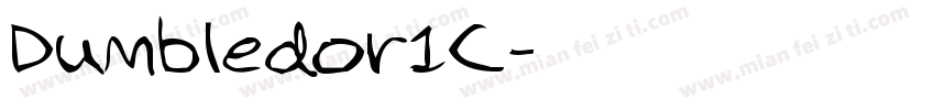 Dumbledor1C字体转换