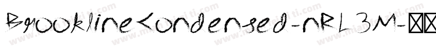 BrooklineCondensed-nRL3M字体转换