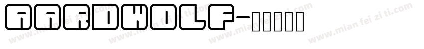 Aardwolf字体转换